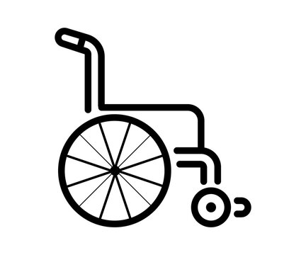wheelchair black silhouette logo jpeg photo, wheelchair accessibility line icon, wheelchair icon photo