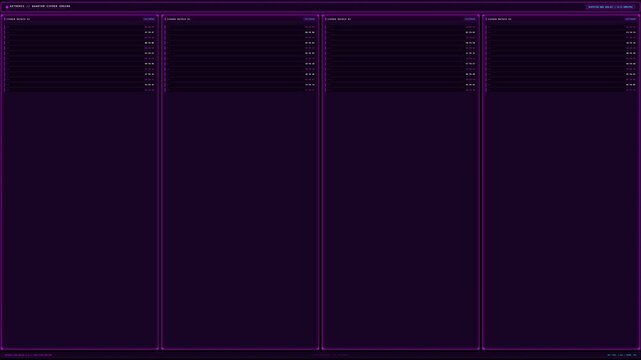 High security quantum cipher matrix data decryption interface with hex code stream and heavy micro grid hatching pattern in 4K cyberpunk style