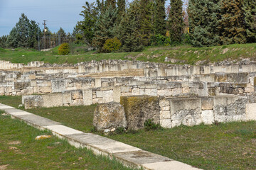 Fototapeta premium Ruins of Ancient Macedonian capital Pella, Greece
