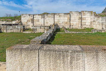 Fototapeta premium Ruins of Ancient Macedonian capital Pella, Greece