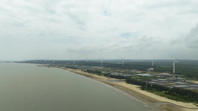 Baltic Coast Wind Farm, Xuwen County, Zhanjiang, Guangdong
