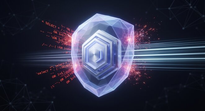 Protective API Gateway Shield Stopping SQL Injection Attacks