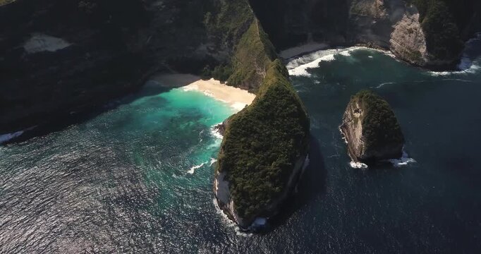 Bali Indonesia vacation picturesque aerial view