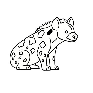Hyena illustration