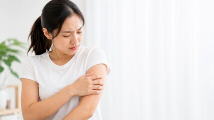 Naklejka premium Arm pain