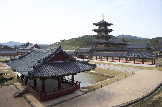 연등,능사오층목탑,능사,백제문화단지,부여군,충남