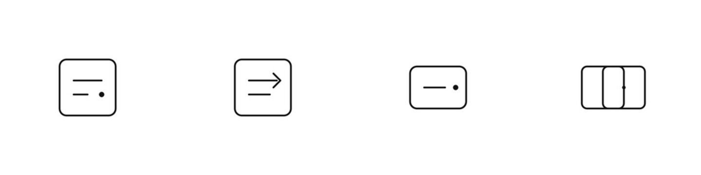 Inverted Index and Relevance Score Line Icon Set - Inverted Index, Relevance Score, Search Query, Index Shard
