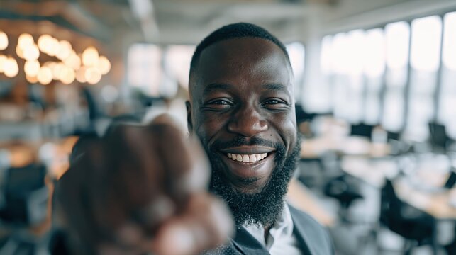 A businessman drives a powerful punch forward representing political rivalry, leadership ambition, and decisive strategic action.