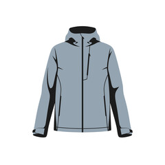 Isolated Gray Outdoor Jacket © Udindavva
