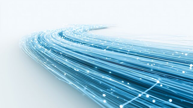 high-speed digital payment highway, electric blue streams of financial data moving rapidly across interconnected nodes