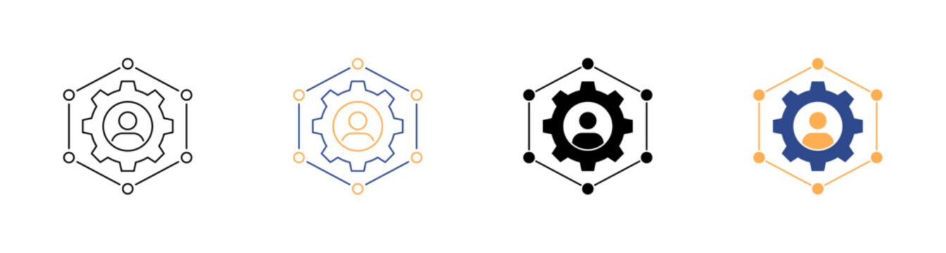 Personal Competence and Skill Development Vector Icon Pack Illustration