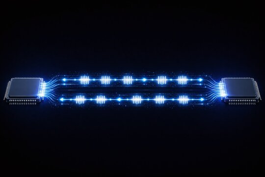 Chip Communication Signal with High-Speed Semiconductor Data Exchange
