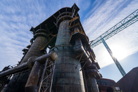 Equipment of steel works, The workshop and equipment of the steel mill