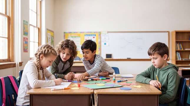 Excluded child during group project