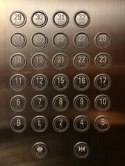 elevator floor botton © maodoltee