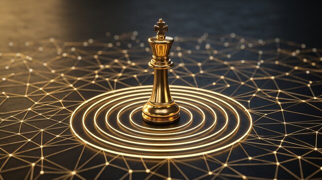 Business balance concept with scale and clock representing time management, stability and strategic decision making