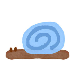 snail drawing spring illustration © Nirma