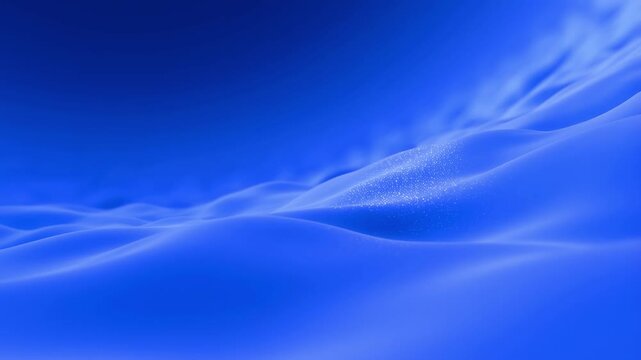 Aerial cloud streaks gliding across deep blue sky with soft light diffusion with smooth wispy cloud