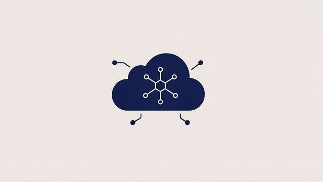 AI Cloud Computing Icon