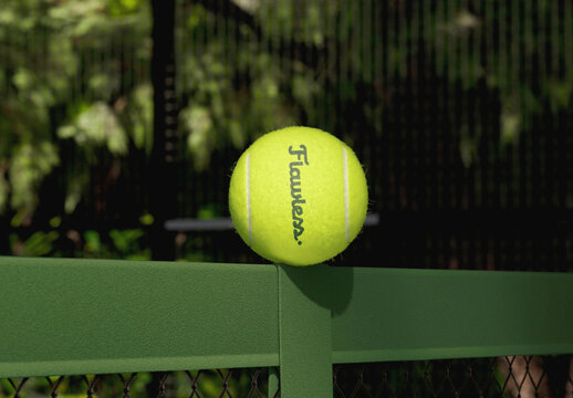 Tennis Ball Mockup