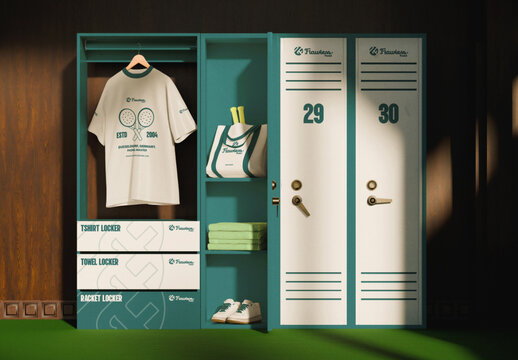 Locker Room Mockup
