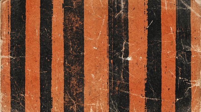 Vintage Halloween Stripe Texture for Seasonal Design and Decorations
