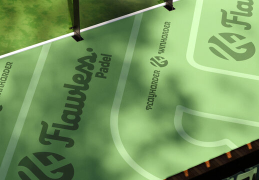 Court Advertising Mockup