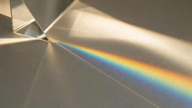 Rainbow Light Refraction on Geometric Surface