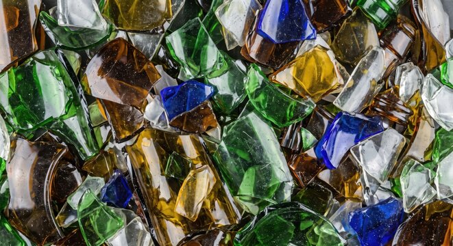 broken colored glass bottles background wallpaper textures pattern needs or other design needs
