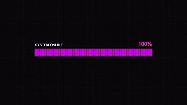 Digital glitch loading animation with corrupted data effects, RGB distortion, scan lines, and electronic interference, creating a futuristic gaming and technology visual.