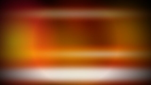 Abstract warm amber light leak overlay transition, cinematic optical anamorphic lens flare flashing dynamically on dark background, creating cozy artistic vintage film burn aesthetic mood.