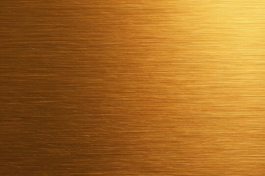 Brushed gold metal texture background