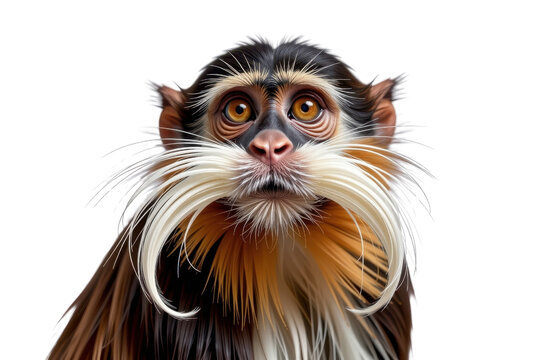 Close-up portrait of a male patas monkey