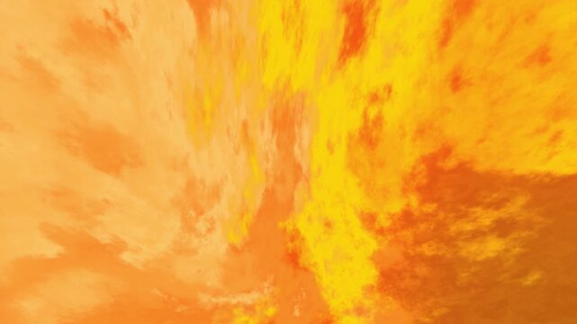 Vibrant Orange Gradient Motion Background