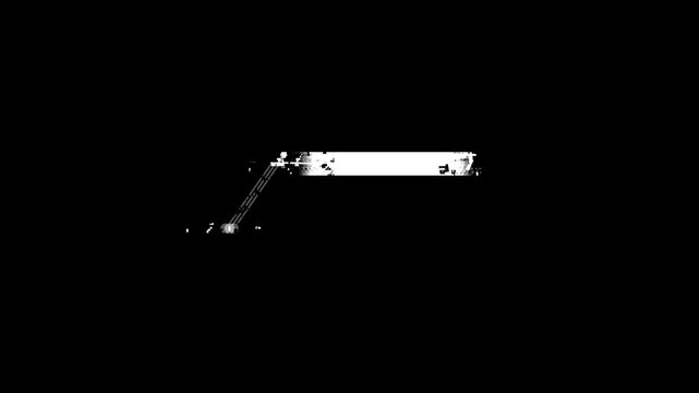 Hud call out rectangle text box animation. HUD graphics around the edges for use in movies, Technological HUD template call out. Motion graphics of h