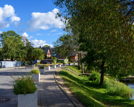 Trakai Island in Lithuania, Balkins