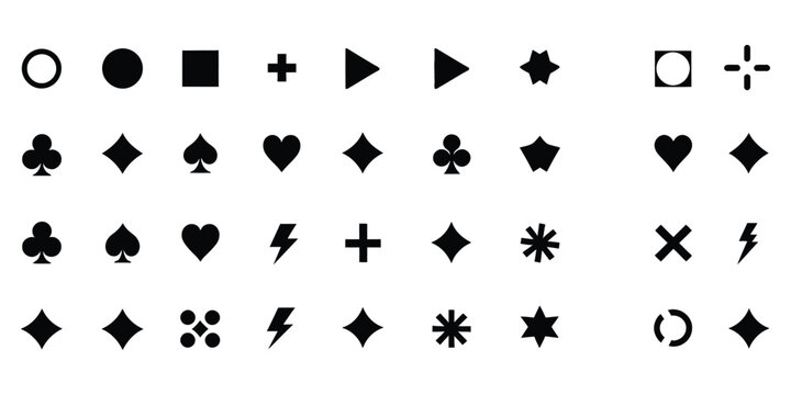 Bullet List Icon Collection with Arrow Symbols for PowerPoint Presentations, Information Layouts, and Vector Graphic Design