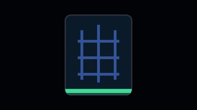X-Ray Scanning Icon Animation - Medical Healthcare Motion Graphic