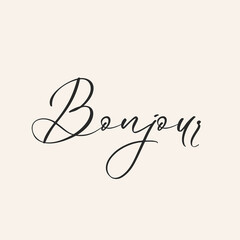 Bonjour banner © Predrag