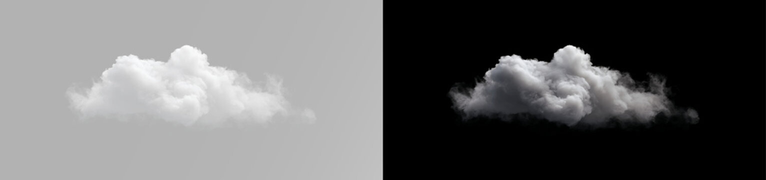 Steam and white fog with soft rolling smoke isolated on black, realistic atmospheric mist texture for cinematic visual effects