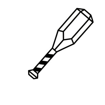 Stylized Mace Icon