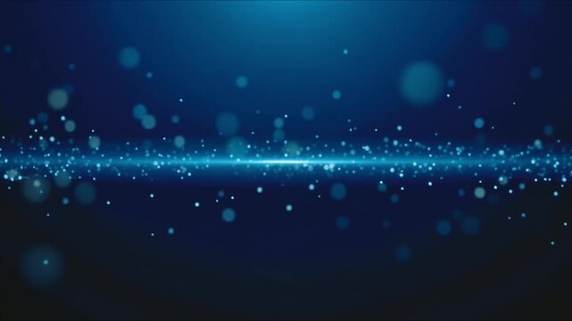 abstract white light on blue background animation video