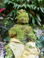 Traditional Balinese style statue in close up © Bali N Lens Service