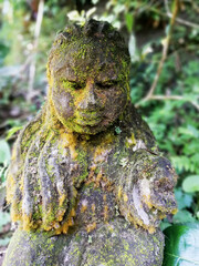 Traditional Balinese style statue in close up © Bali N Lens Service