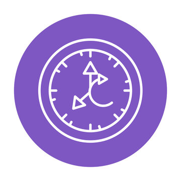 Time Loop Vector Icon
