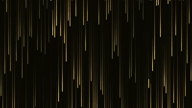 Abstract vertical gold lines on a dark background