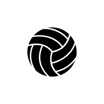 volley ball logo icon