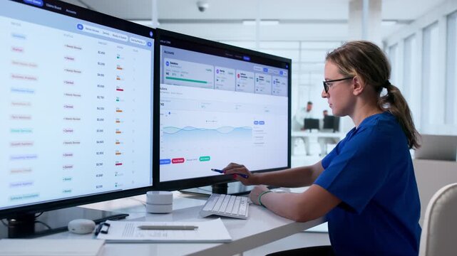 Healthcare Worker Scheduling Patient Appointments