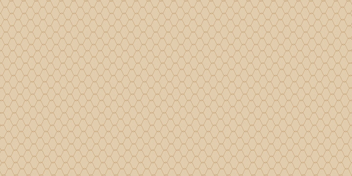 Pola gradien kisi kilau. Latar belakang gradasi bintang geometris krem dan coklat. Abstrak mengulangi wallpaper pola mosaik. Backdrop wireframe kisi retro berulang. Pola tekstur vektor