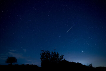 Summertime Milky Way stars and constellations. © astrosystem